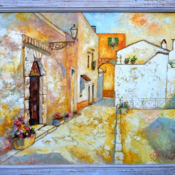 Silenzio di Maggio, 50x70, Olio su tela