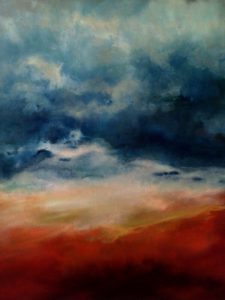 E ancora non ti conosco- 80x100 cm, olio su tela